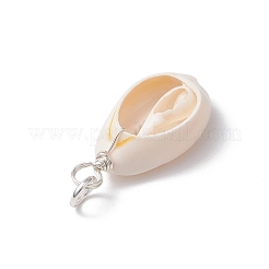 Подвески из натуральных смешанных ракушек каури&nbsp;PALLOY-JF03710-02