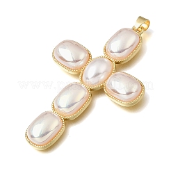 Pendentifs religieux en laiton de grande taille&nbsp;KK-E802-11G-C