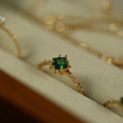 Простой стиль модный индивидуальный 925 стерлинговый серебряный паве кубический цирконий перстни FS-WG6A085-04