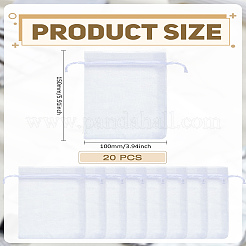 20 шт. мешочки из органзы&nbsp;OP-LP0001-20