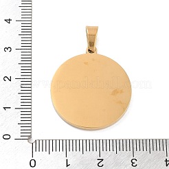 Anhänger aus Edelstahl 304&nbsp;LS-STAS-M062-01G-I