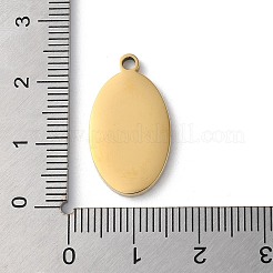 Ionenplattierung (IP) 304 Edelstahlanhänger&nbsp;STAS-D025-05G-02