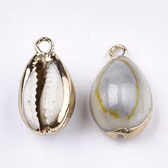 Anhänger aus Kauri-Muscheln&nbsp;X-SSHEL-T005-13