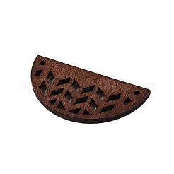 Полукруглые соединители из древесины тополя&nbsp;WOOD-N016-47