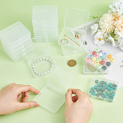 Пластиковые контейнеры для шариков с откидной крышкой AJEW-WH0479-92B