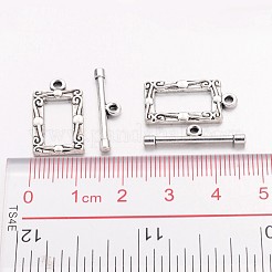 Tibetischen Stil Legierung Knebel  Verschlüsse&nbsp;LS-K0966041