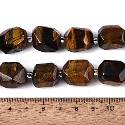 Natürlichen Tigerauge Perlen Stränge&nbsp;G-N362-07A-03
