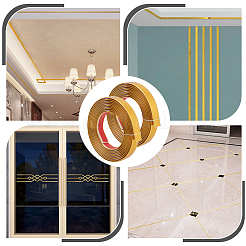 Пластиковая кромка ПВХ DIY-WH0581-03