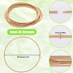 45шт пружинные браслеты TWIR-SC0001-03B