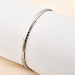 Простые браслеты из нержавеющей стали 304 для женщин&nbsp;BJEW-V004-02A-P