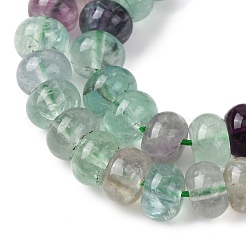 1 нить натуральных разноцветных флюоритовых бусин&nbsp;G-OC0004-75