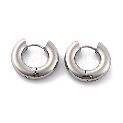 201 серьги-кольца из нержавеющей стали EJEW-P304-13B-P