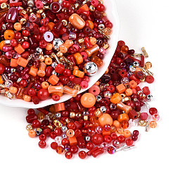 Выпечка краска стеклянные бусины&nbsp;GLAA-SZC0007-04B