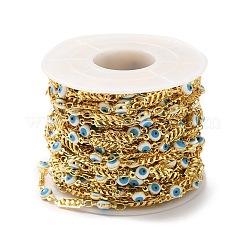 Catene a maglie malocchio smaltate a mano&nbsp;CHC-M024-07G