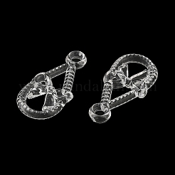 Прозрачные акриловые подвески TACR-G048-24