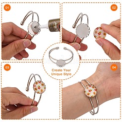 Création de bangle en laiton&nbsp;MAK-WH0006-02P