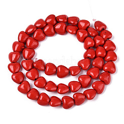 Синтетических нитей бирюзовые бусы G-N352-05C