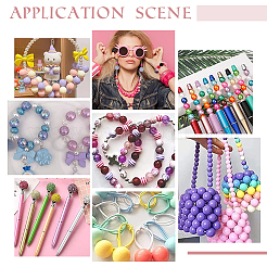 1 набор акриловых бусин&nbsp;FIND-PH0007-04C