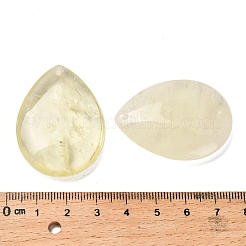 Natürliche Zitrone Jade Anhänger&nbsp;G-Z088-02B