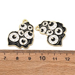 Подвески из сплава хэллоуина с эмалью&nbsp;LS-STAS-I354-01G-K