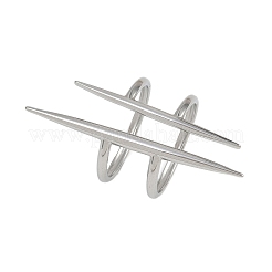 Кольца-манжеты из нержавеющей стали 304 для женщин&nbsp;RJEW-L133-05P