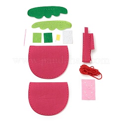 Vliesstoff Stickerei Nadelfilz Nähhandwerk von hübschen Taschenkindern&nbsp;DIY-H140-13