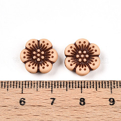 Непрозрачные акриловые бусины SACR-T017-24