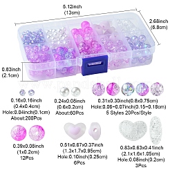 Круглые акриловые бусины своими руками DIY-FS0007-04