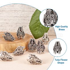 Шапочки и конусы для бусин KK-TA0007-23AS