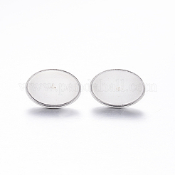 Фурнитура для сережек-гвоздиков из нержавеющей стали 304&nbsp;STAS-N0014-57P