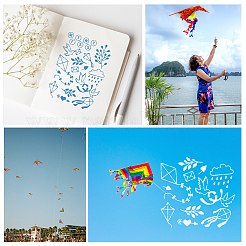 Трафареты для штампов из нержавеющей стали DIY-WH0289-045