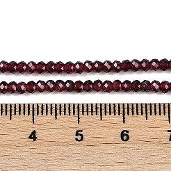 Гранат природный бисер нитей G-H071-A02-01