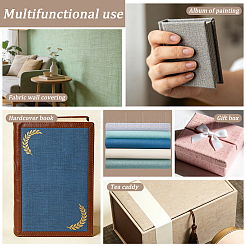 10 housse de livre en tissu de lin 5 couleurs&nbsp;FIND-CP0003-80B
