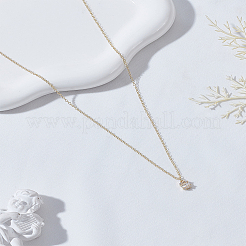 1 шт. латунные прямоугольные подвески с прозрачным кубическим цирконием&nbsp;NJEW-LP0009-48