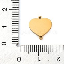 Подвески-сердечки из нержавеющей стали 304 с черной эмалью STAS-M105-28G