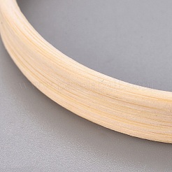 Бамбуковый пяльцы&nbsp;LS-DIY-WH0146-30D