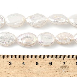 Барокко натуральный жемчуг кеши нити бусы PEAR-B004-14A-01A