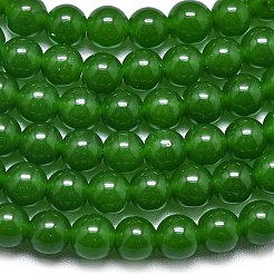 Malasia abalorios naturales jade hebras&nbsp;G-L645-C01-4mm-05