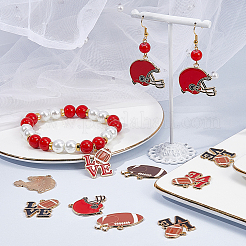 Подвески из сплава эмали 24шт 6 стиля&nbsp;FIND-SC0009-07