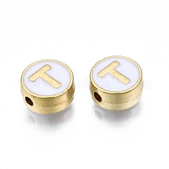Perles d'émail en alliage&nbsp;X-ENAM-N052-006-01T-RS