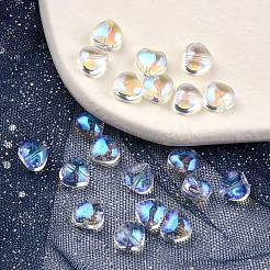 Прозрачные стеклянные бусины&nbsp;GLAA-YW0003-04