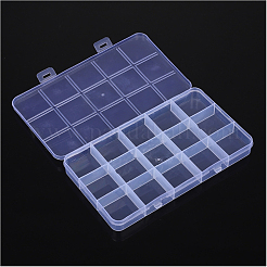 Прозрачные пластиковые бусины X1-CON-YW0001-10