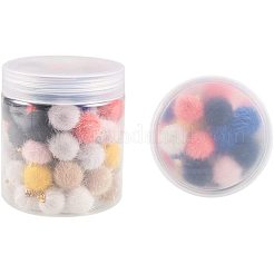 Подвески из искусственного норкового меха WOVE-PH0001-07