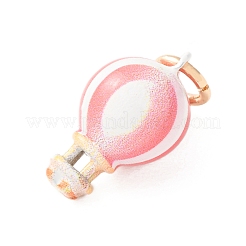 Ciondoli smaltato in ottone&nbsp;KK-CBA05A5-01G-03