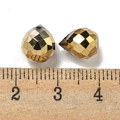 Гальванические стеклянные бусины EGLA-A041-02-FP01