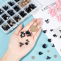 Пластиковые безопасные глазки DIY-PH0002-38