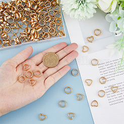 200шт 2 стиля ccb пластиковые рамки для бусин CCB-HY0001-10