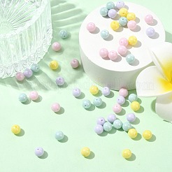 60 шт. 4-х цветные бусины из кубического циркония с имитацией жемчуга ZIRC-CJ0001-30