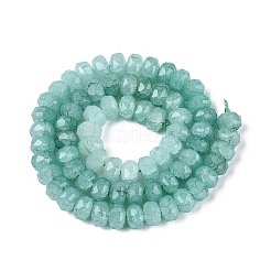 Stränge aus Imitations-Jade-Knisterglasperlen&nbsp;X-GLAA-N068-01A-A03