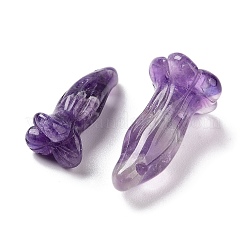 Natürlichen Amethyst Edelsteinanhänger&nbsp;G-K383-01B